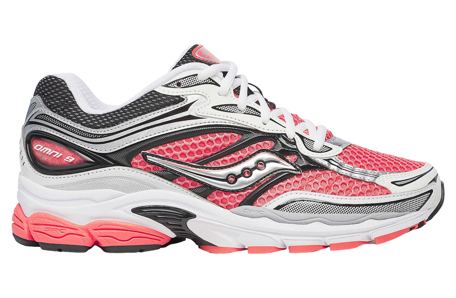 Saucony Progrid Omni 9 Silver / Coral