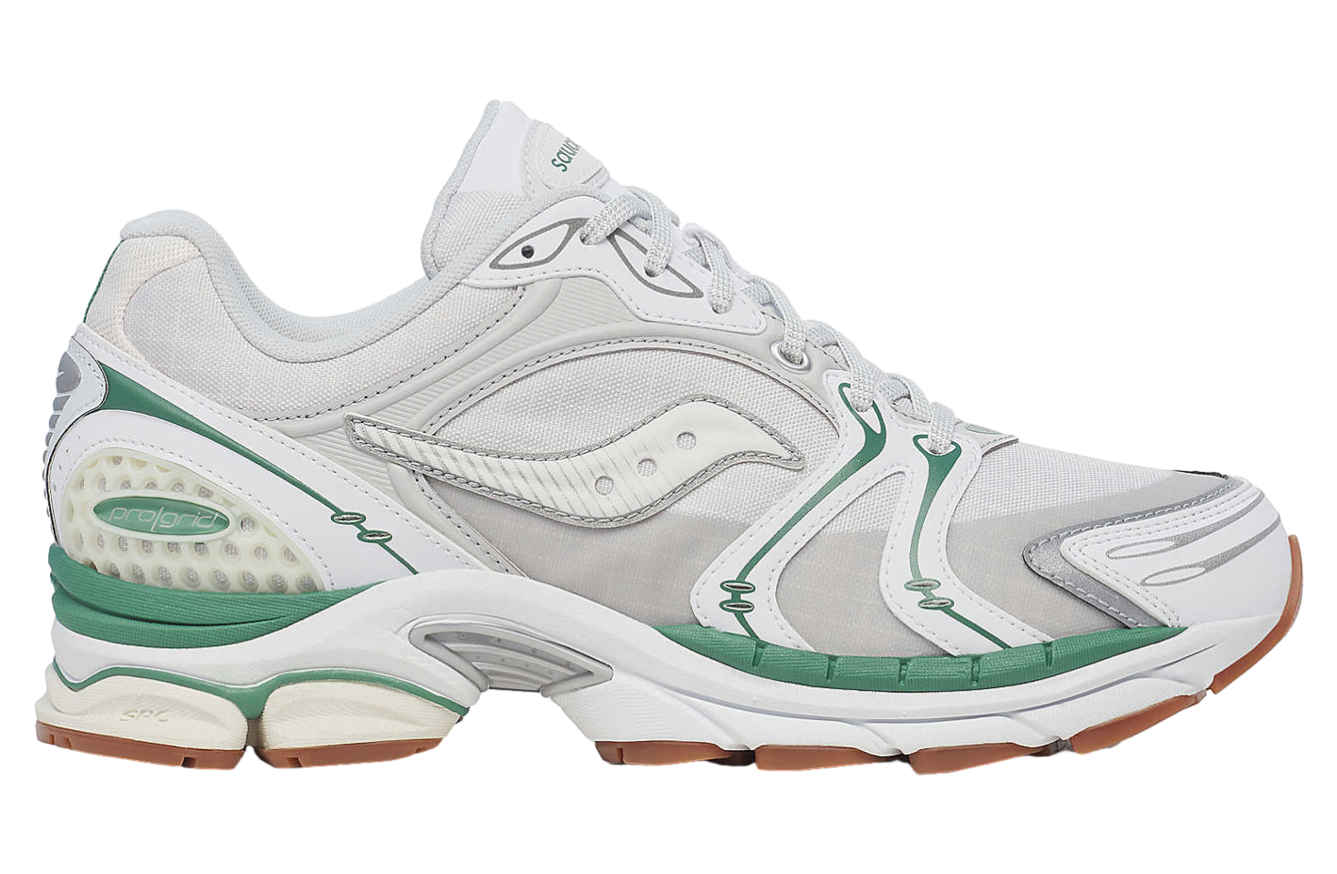 Saucony Progrid Triumph 4 Light Tan / Green