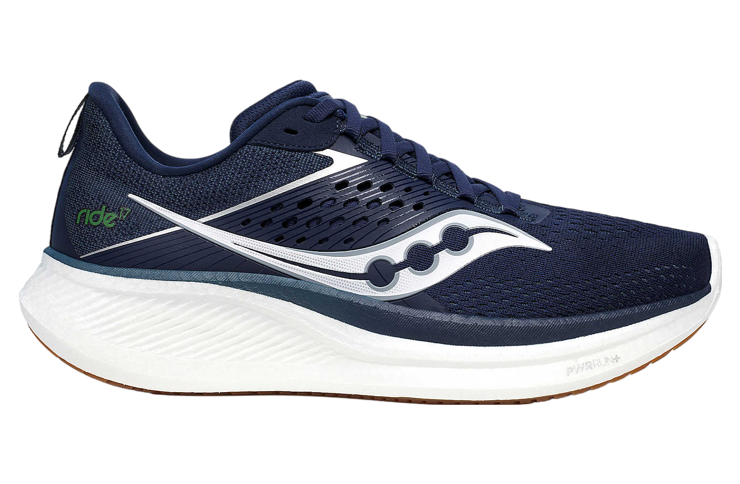 Saucony Ride 17 Navy / Gum