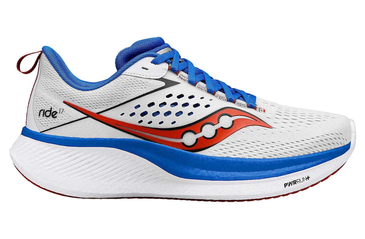 Saucony Ride 17 White / Cobalt