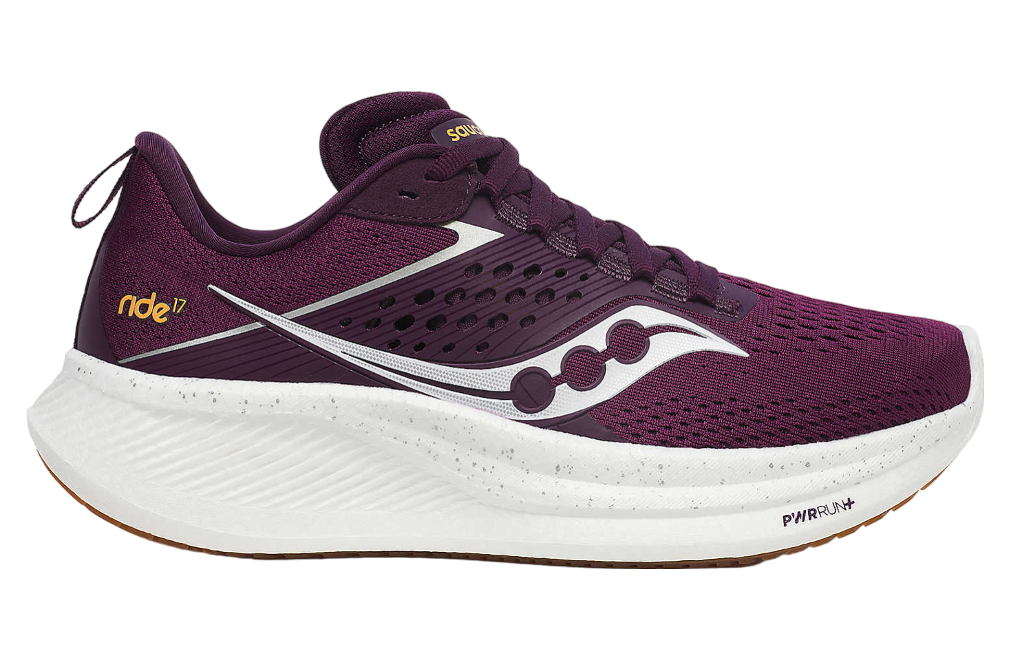 Saucony Ride 17 WMNS Plum / White