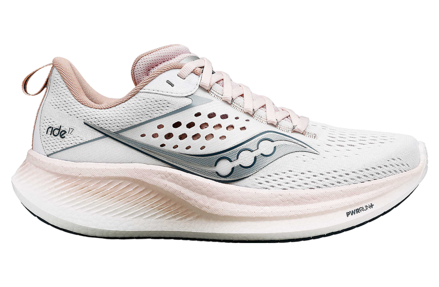 Saucony Ride 17 WMNS White / Lotus