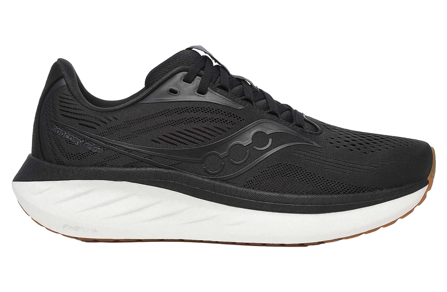 Saucony Ride 18 Black / Gum