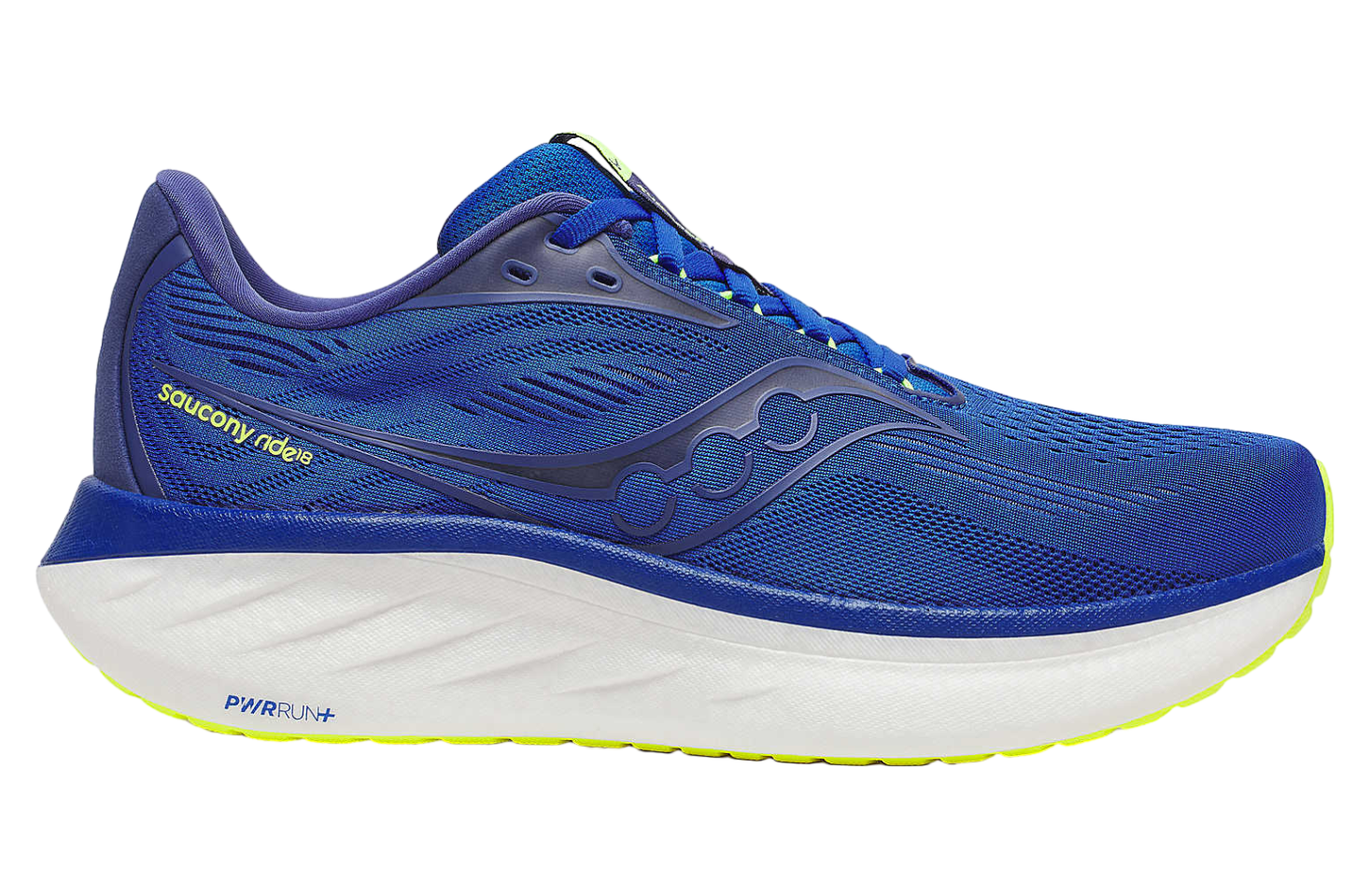 Saucony Ride 18 Lapis / Citron
