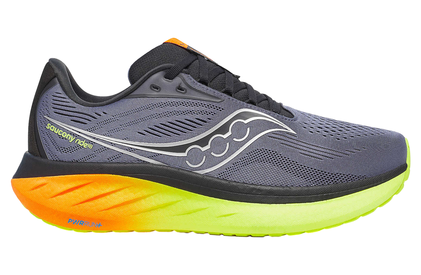 Saucony Ride 18 Shadow / Vizi