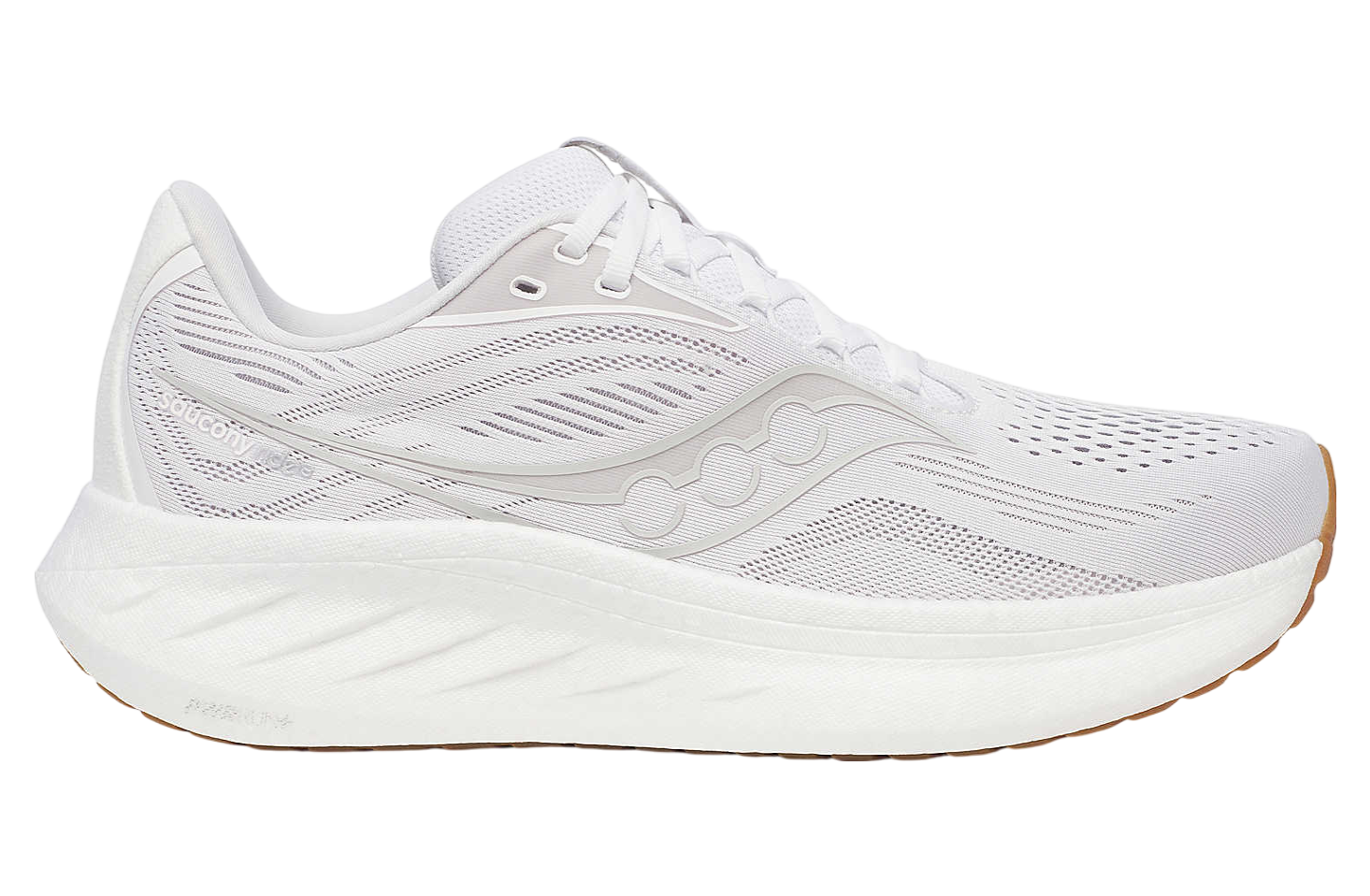 Saucony Ride 18 White / Gum