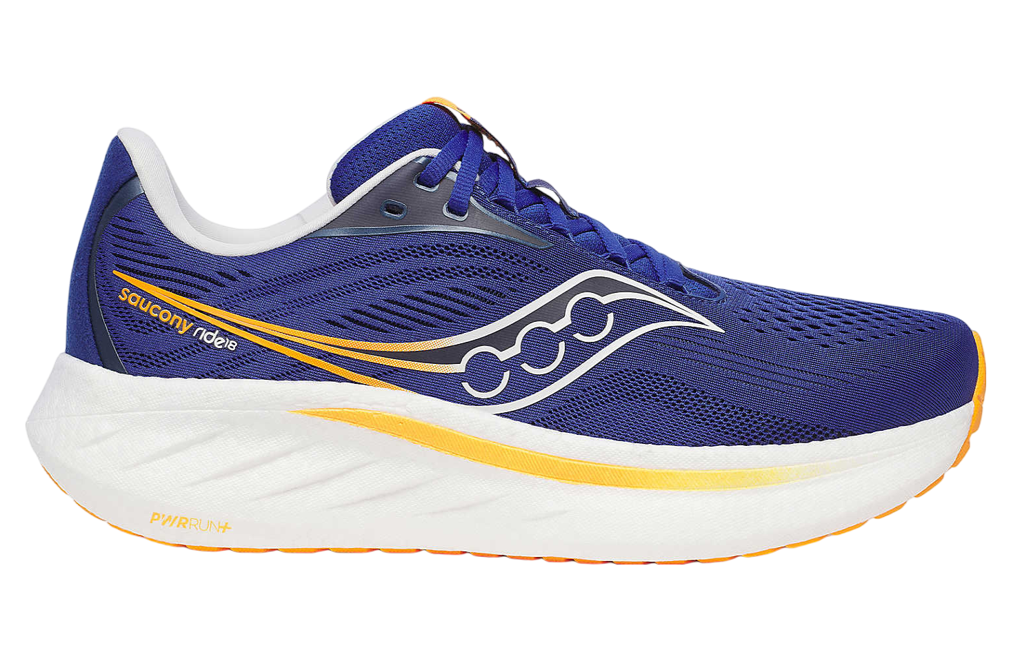 Saucony Ride 18 Wide Azurite / Peel