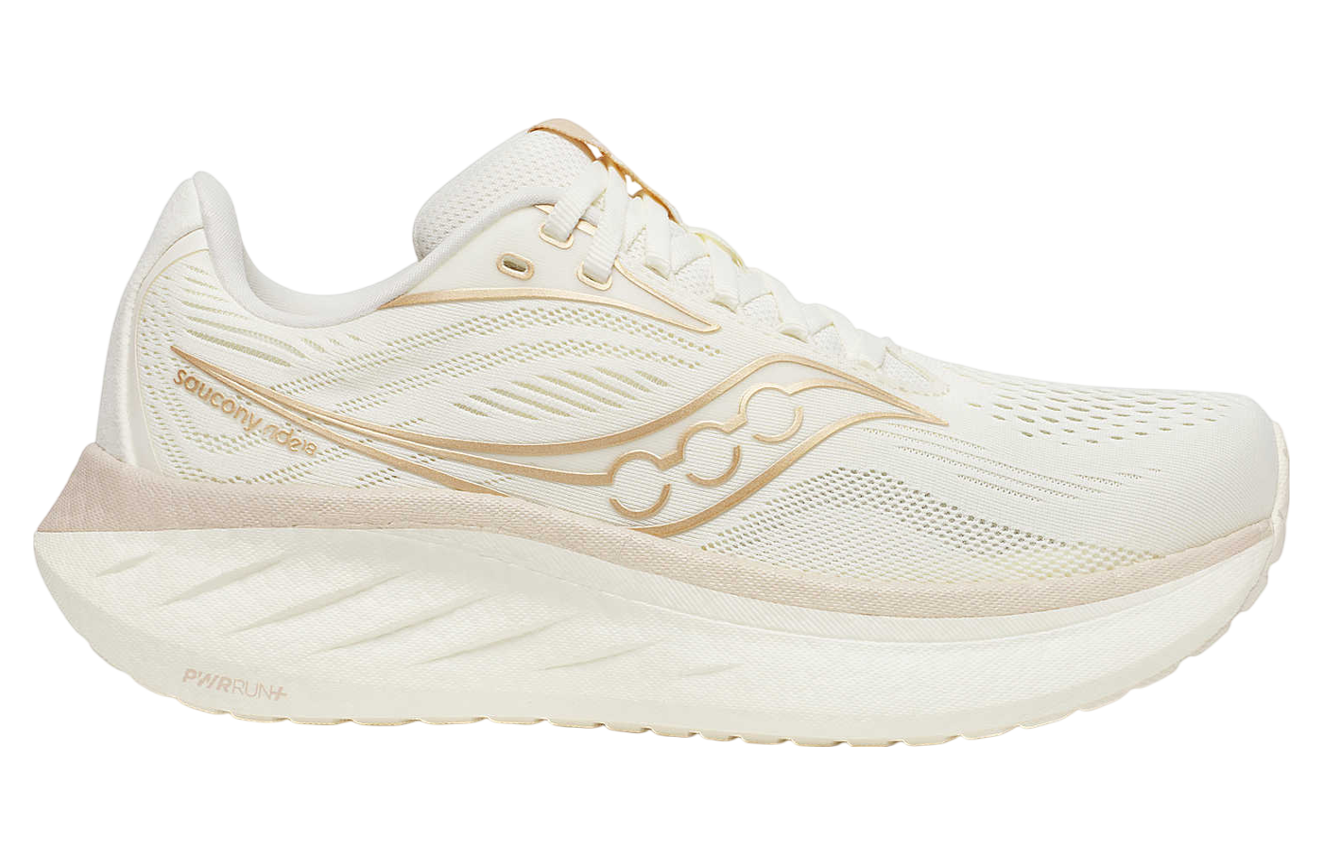 Saucony Ride 18 Wide WMNS Vanilla