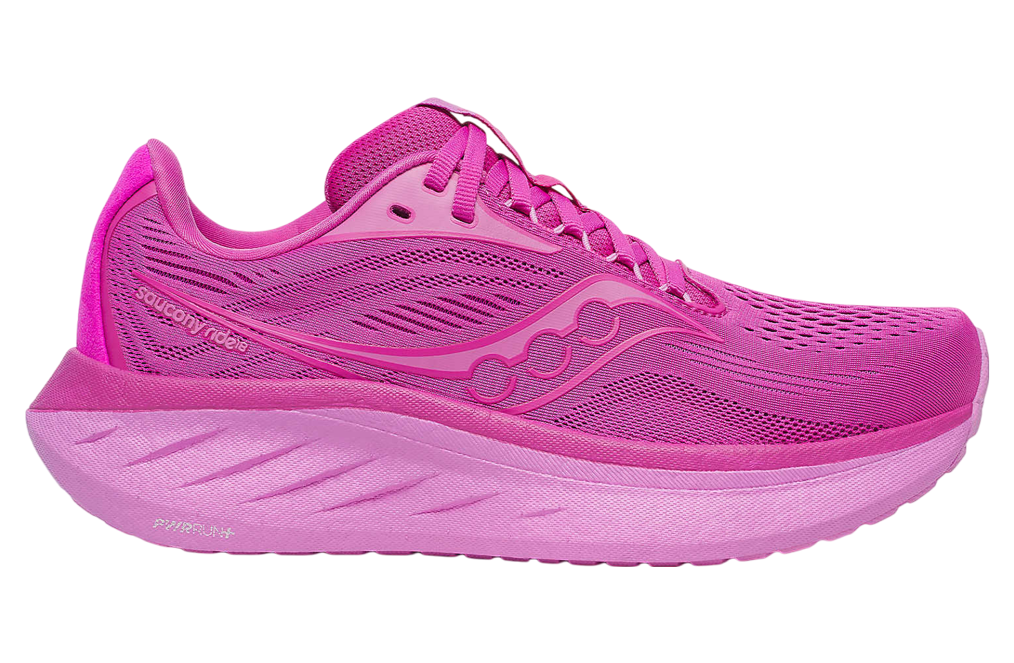 Saucony Ride 18 WMNS Fuchsia / Tulip