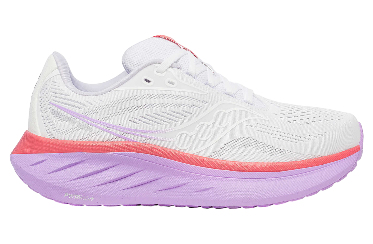 Saucony Ride 18 WMNS White / Coral