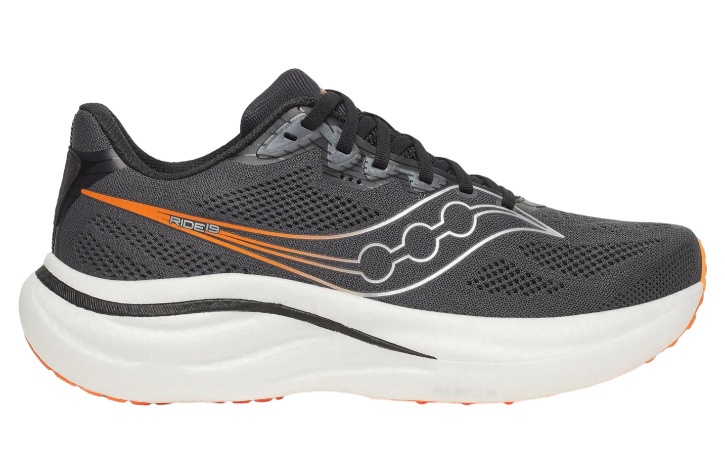 Saucony Ride 19 Shadow / Black