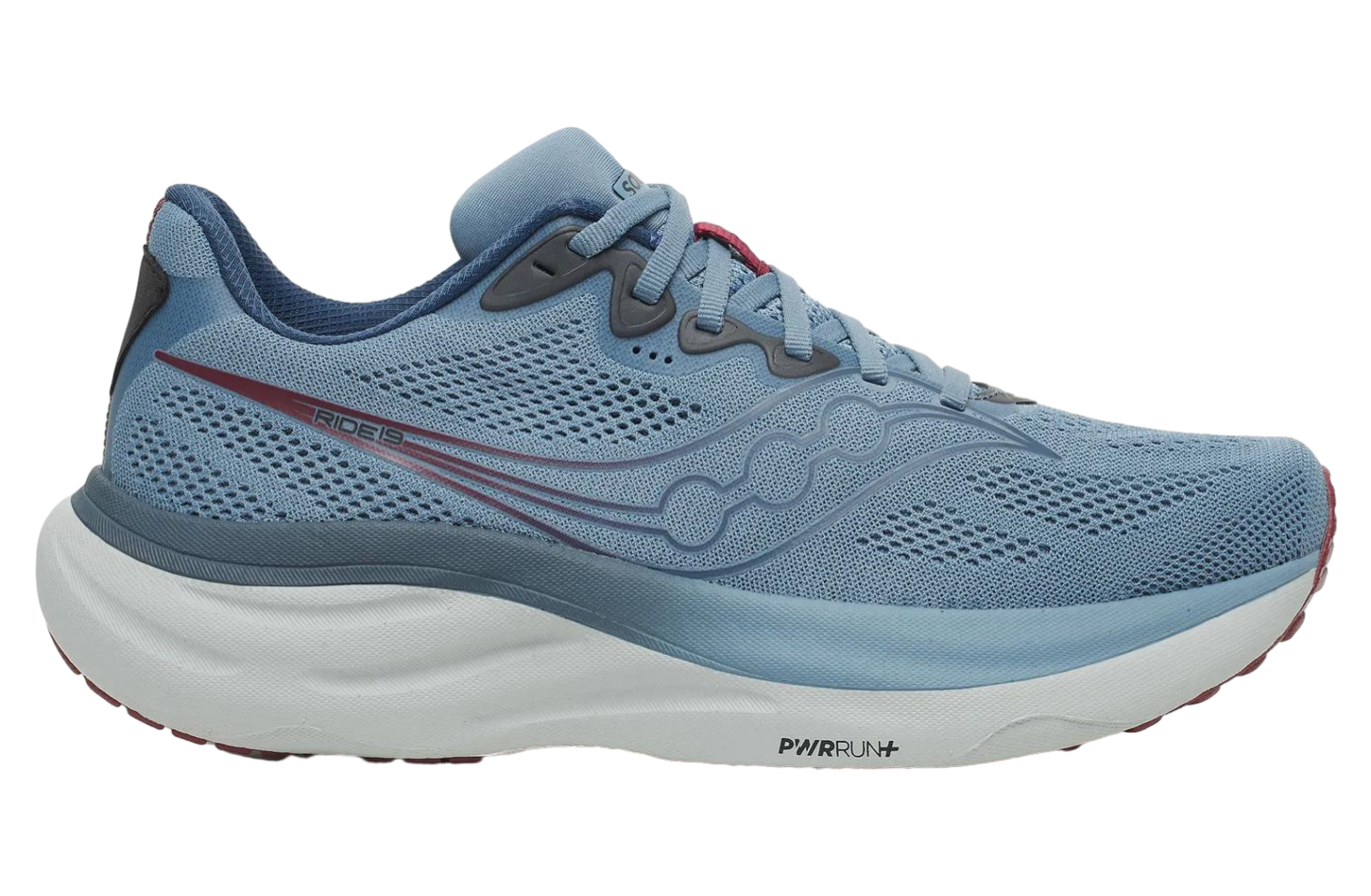 Saucony Ride 19 Storm / Crimson