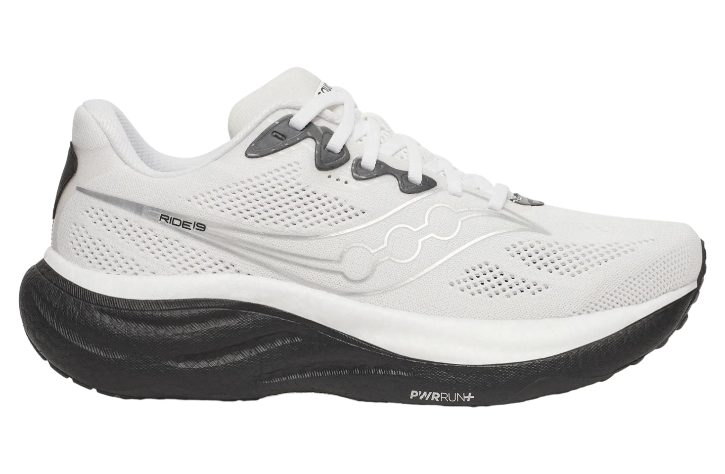 Saucony Ride 19 White / Black