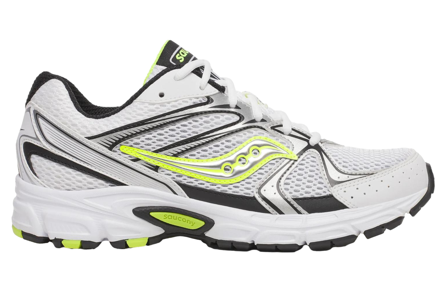 Saucony Ride Millennium White / Silver / Yellow