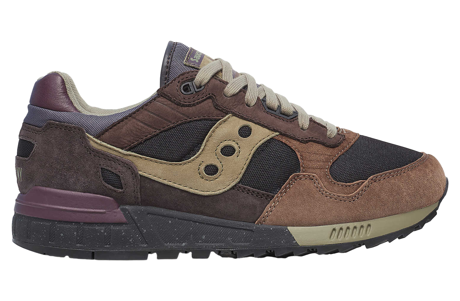 Saucony Shadow 5000 Crafted Dark Grey / Plum