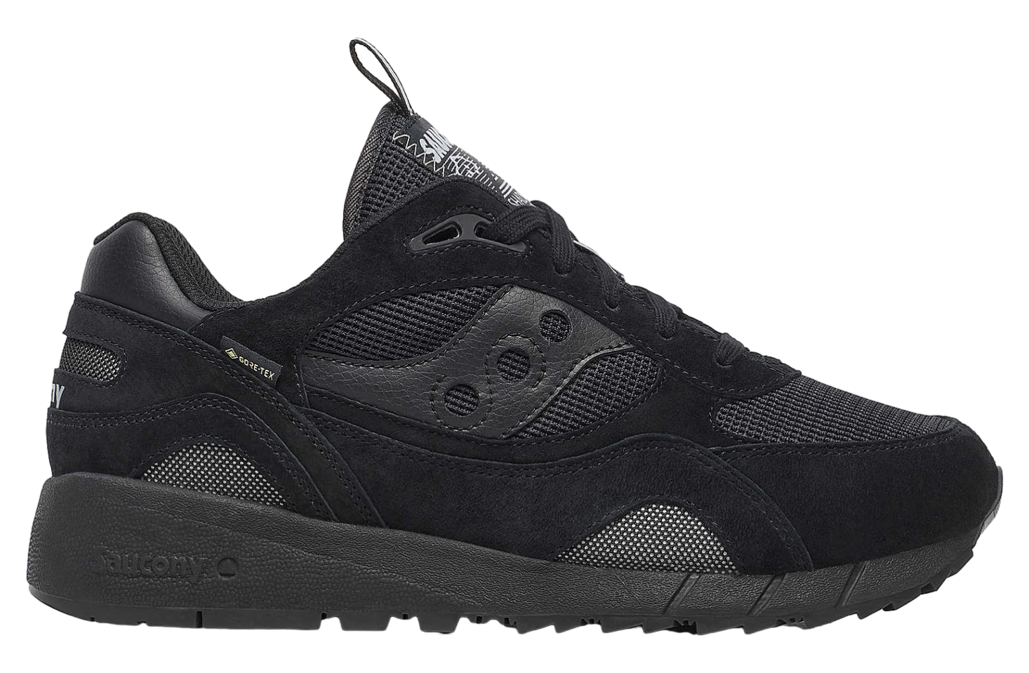 Saucony Shadow 6000 Gtx Triple Black - Sep 2025 - S70786-4