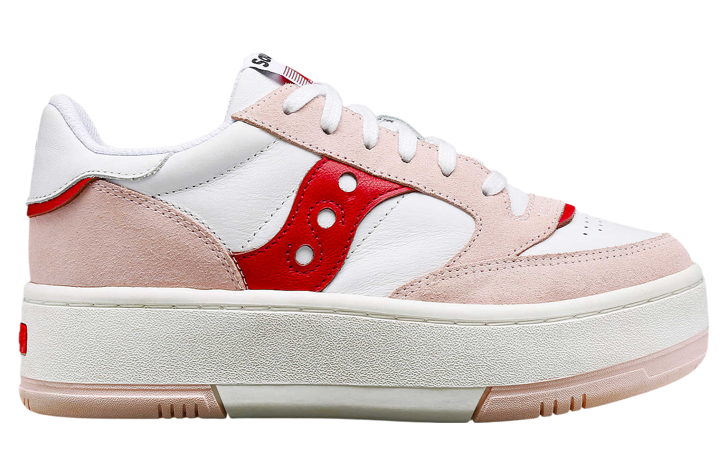 Saucony St. Valentine Jazz Court Platform Wmns White / Pink