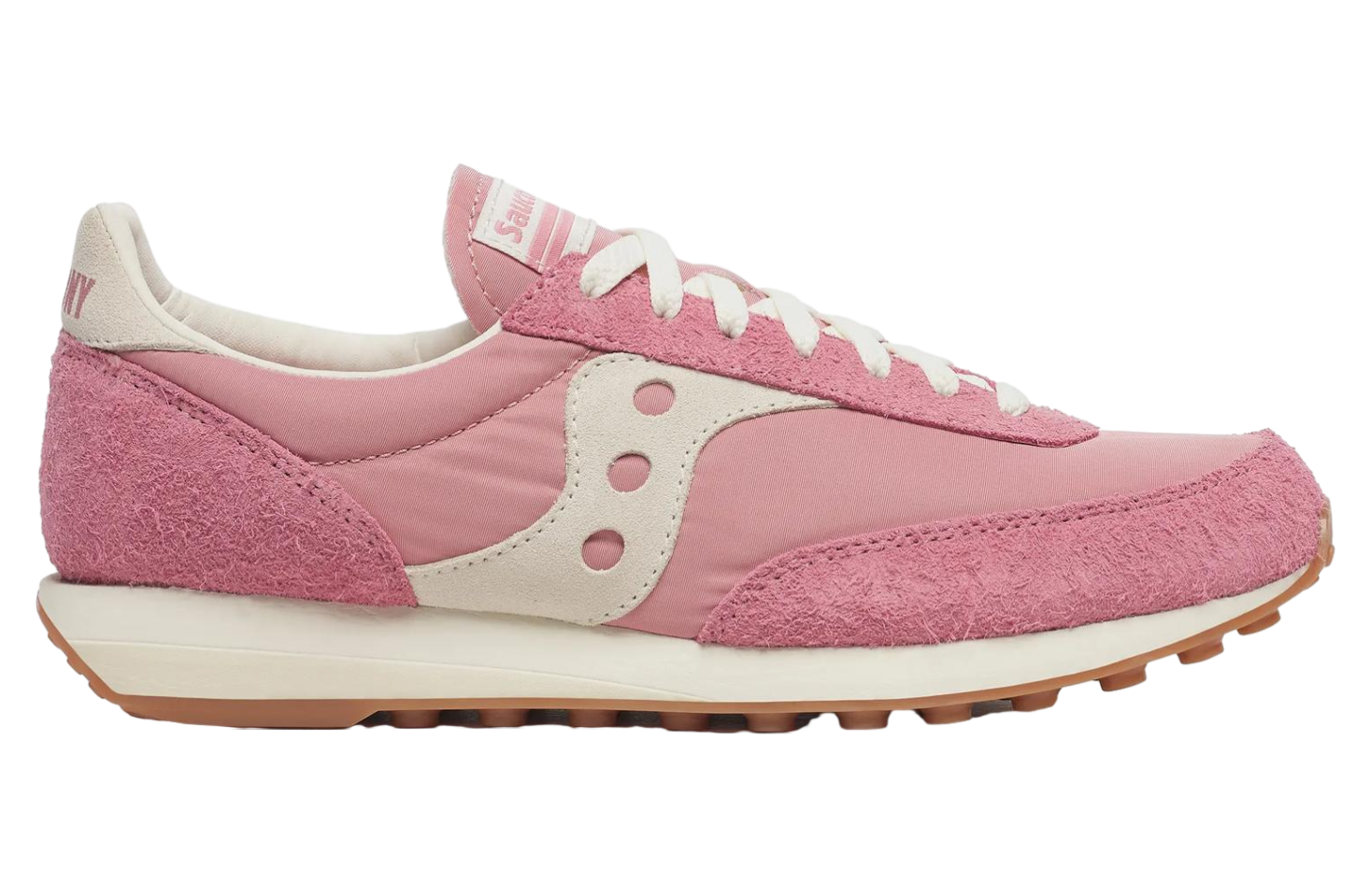Saucony Trainer 80 Hairy Suede Rose