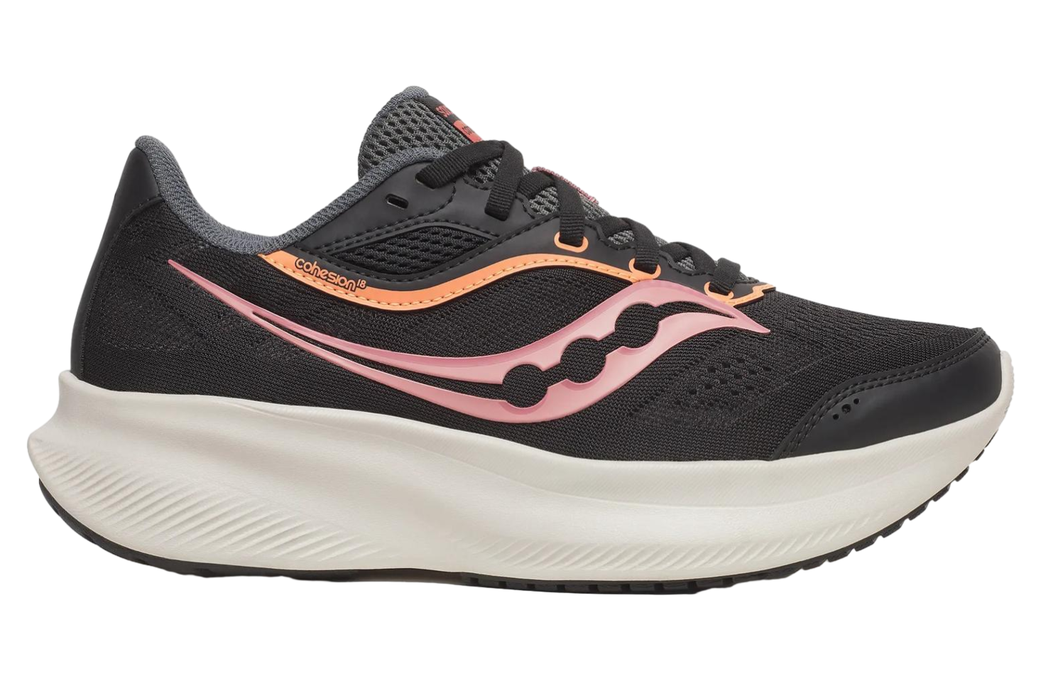 Saucony Wmns Cohesion 18 WMNS Black / Salmon