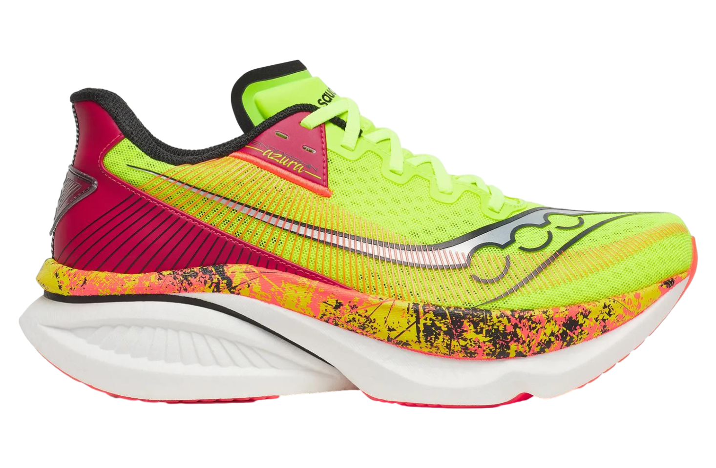 Saucony Wmns Endorphin Azura Hi Octane WMNS Citron / Black