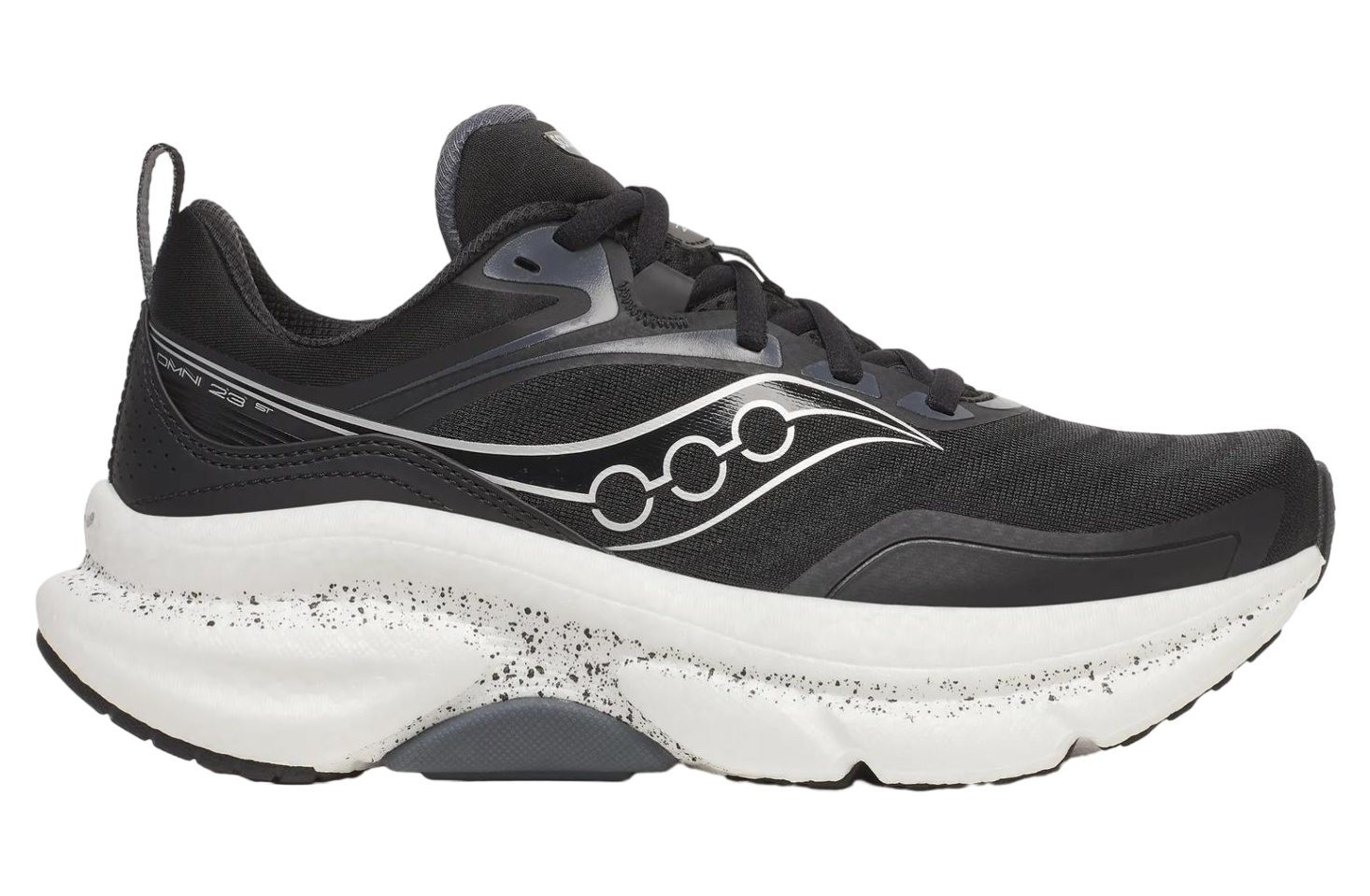 Saucony Wmns Omni 23 ST Wide WMNS Black / Silver