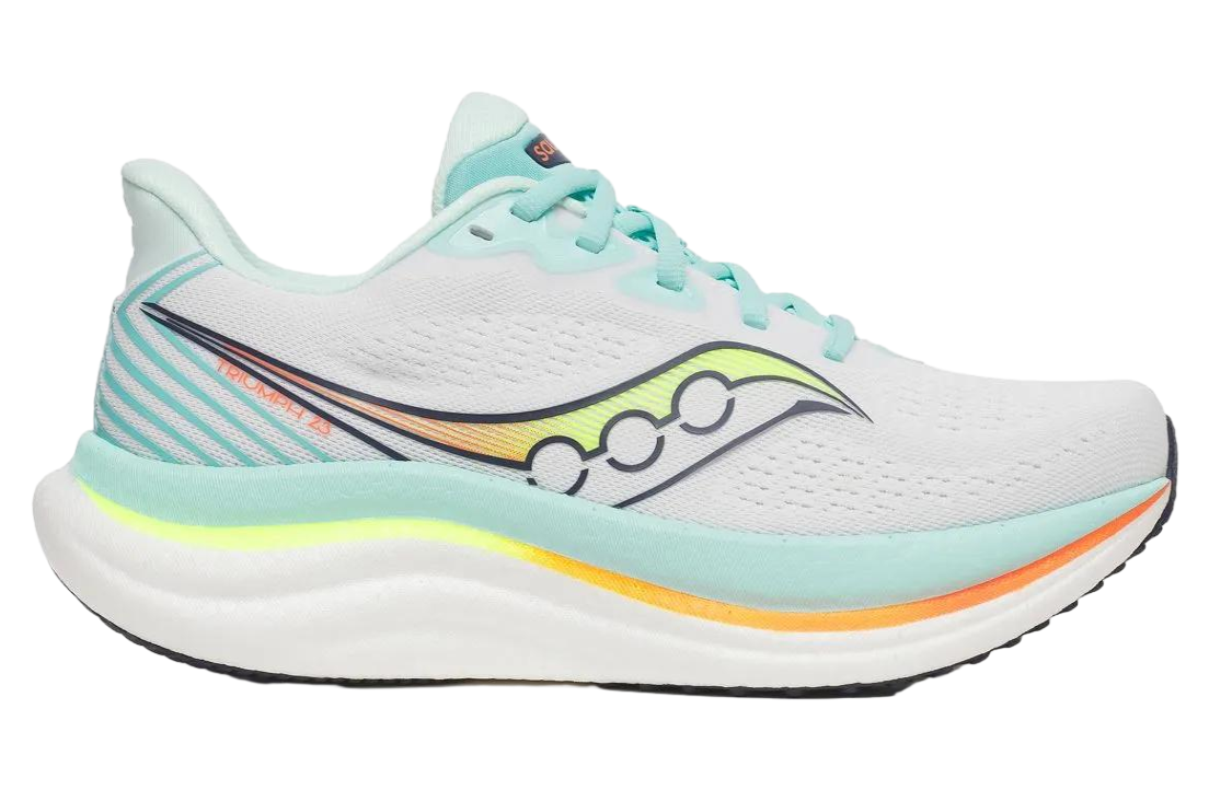 Saucony Wmns Triumph 23 WMNS White / Aqua