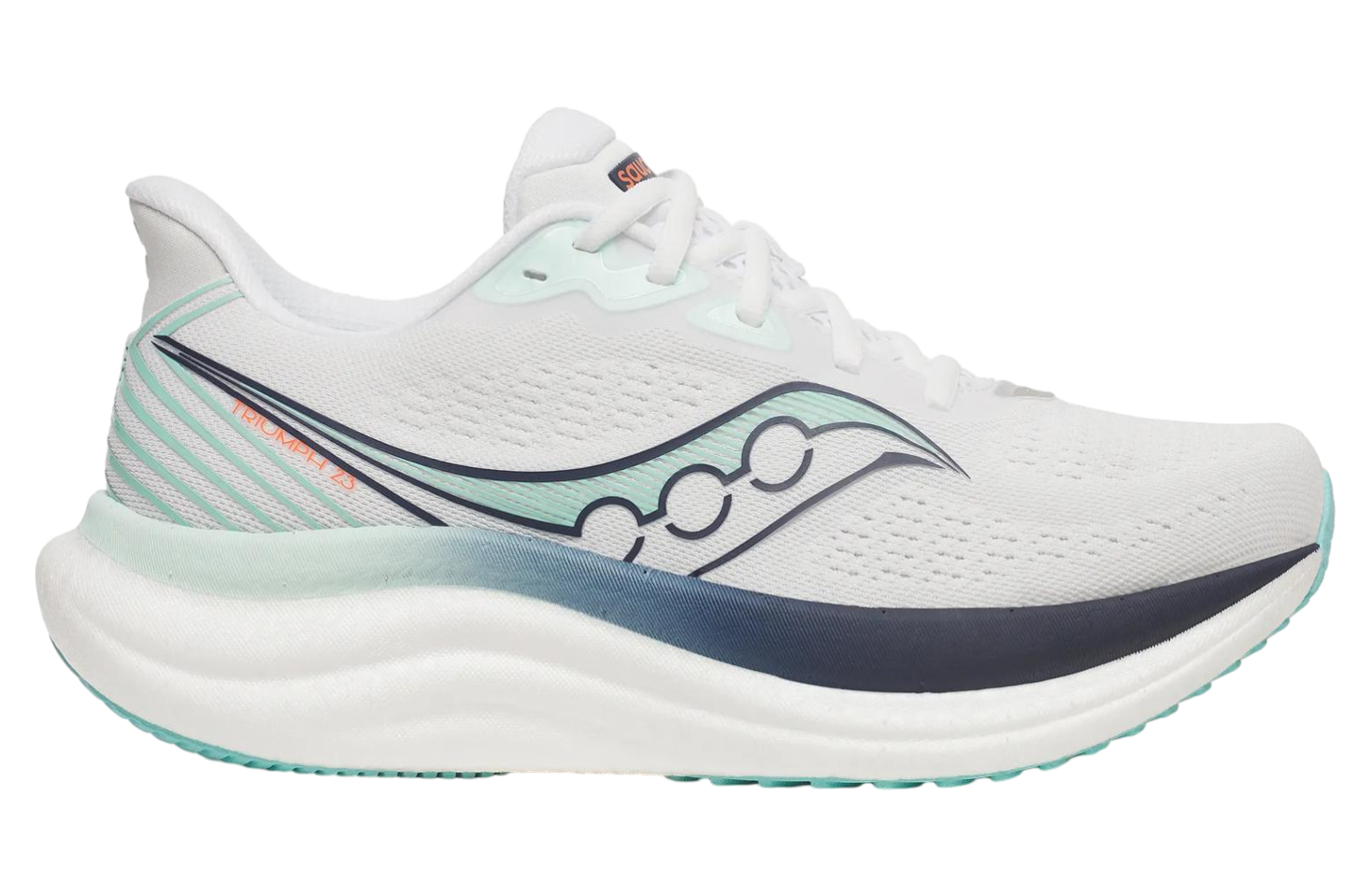 Saucony Wmns Triumph 23 WMNS White / Navy