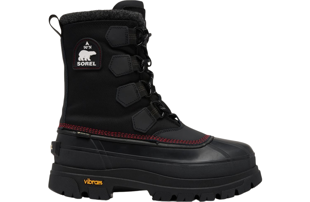 Sorel Caribou Horizon GTX Boot Black / Bright Red