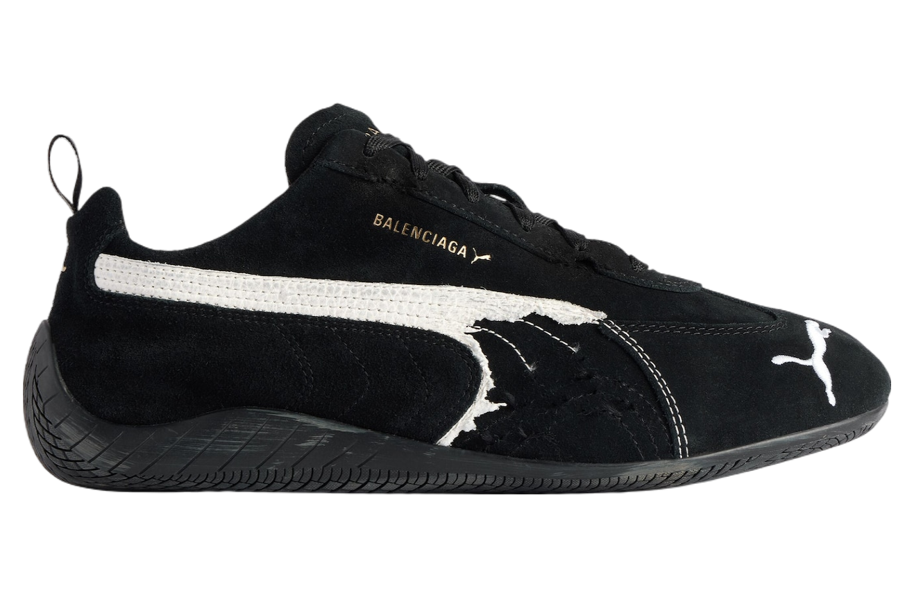 Speedcat Suede Balenciaga Black / White