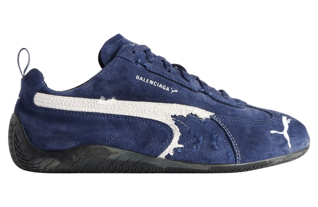 Speedcat Suede Balenciaga Navy / White