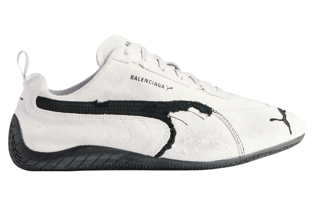 Speedcat Suede Balenciaga White / Black