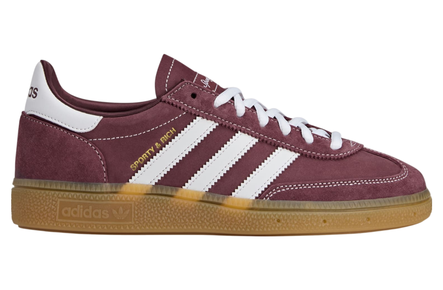 Sporty & Rich X Adidas Handball Spezial Night Shadow Red Shadow Red / Cloud White