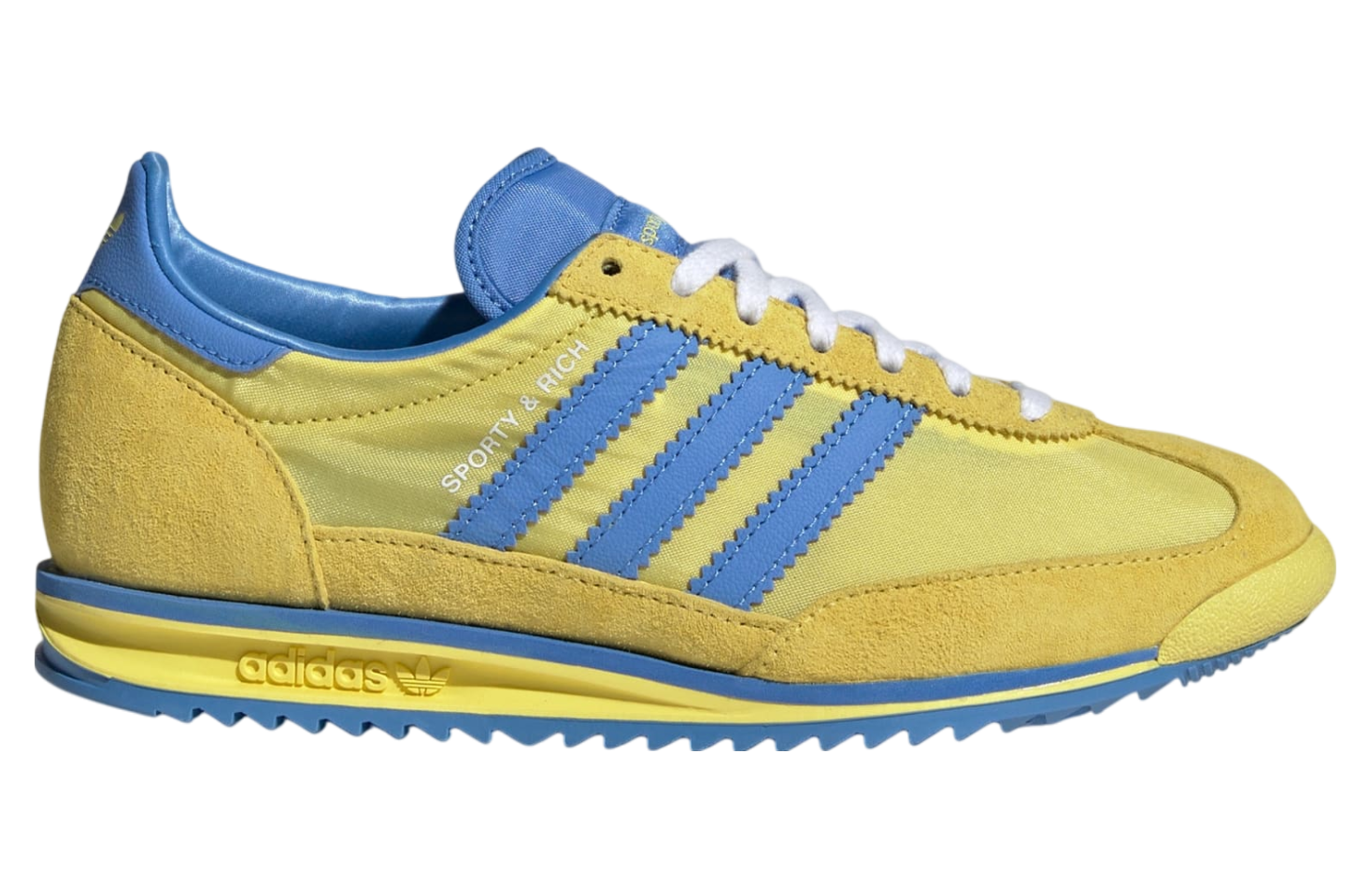 Sporty & Rich x adidas SL 72 Sweden Pack Light Yellow / Real Blue