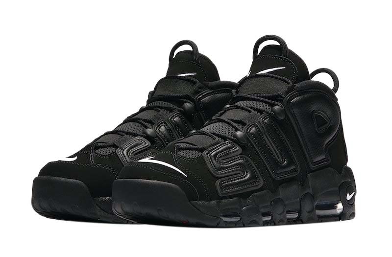 nike air uptempo black price