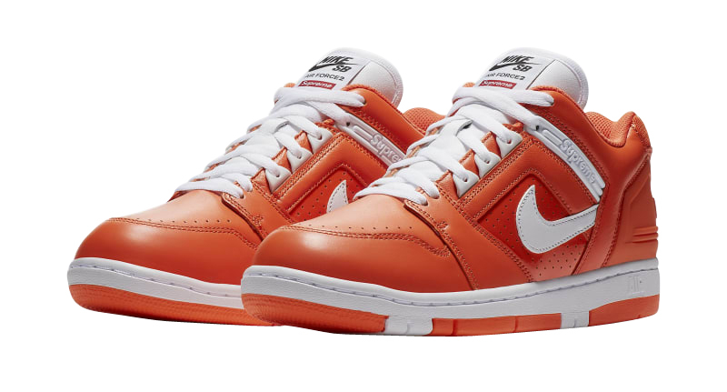 Nike SB Air Force 2 Low Supreme Orange for Men
