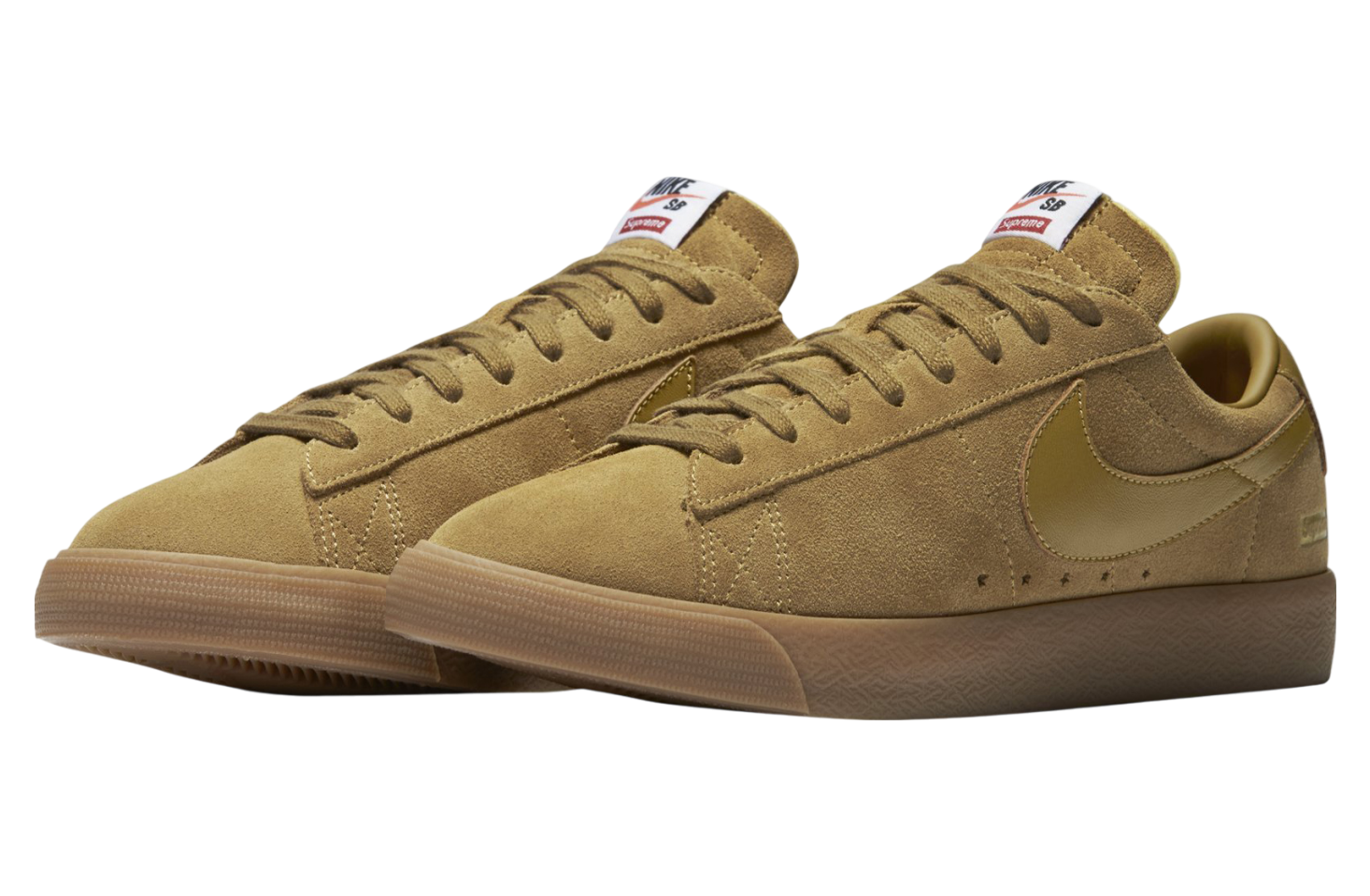 Supreme x Nike SB Blazer Low GT - Golden Beige