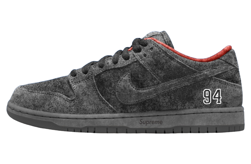 Supreme x Nike SB Dunk Low 94 Black 2025 Sep 2024 HQ8487 001 KicksOnFire