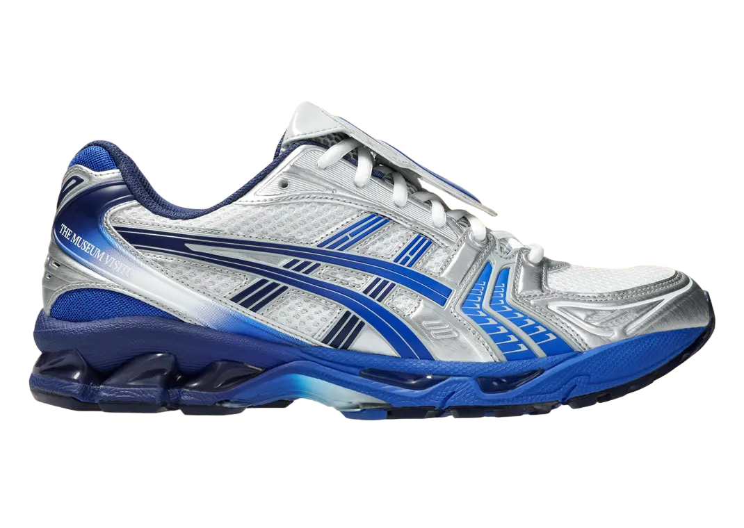 The Museum Visitor x Asics Gel Kayano 14 White Blue