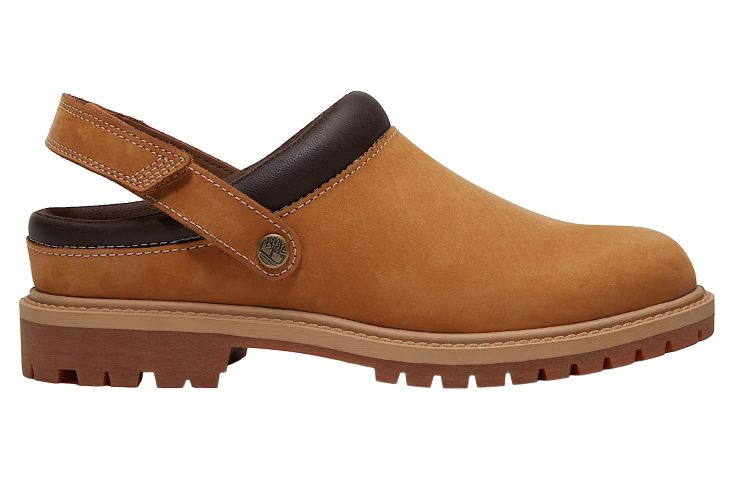Timberland Premium Convertible Clog Wheat Nubuck