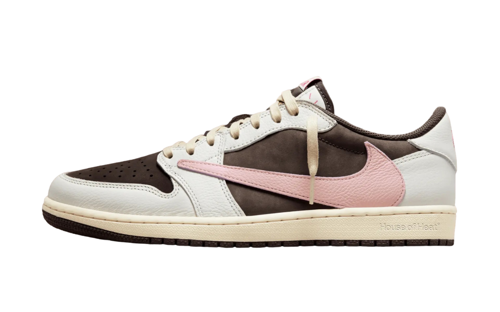 Travis Scott x Air Jordan 1 Low OG Dark Pony/Pink Oxford - Mar 2025 ...