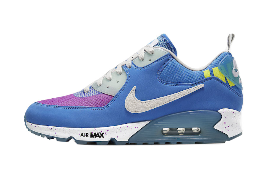 air max 90 pacific blue undefeated