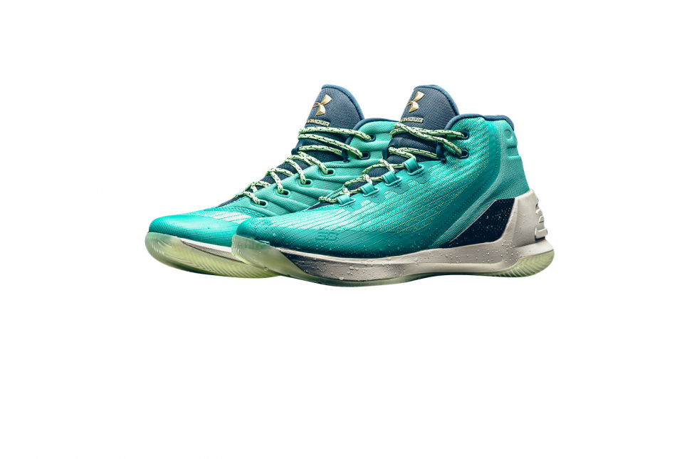 Under Armour Curry 3 - Reign Water 1269279-370