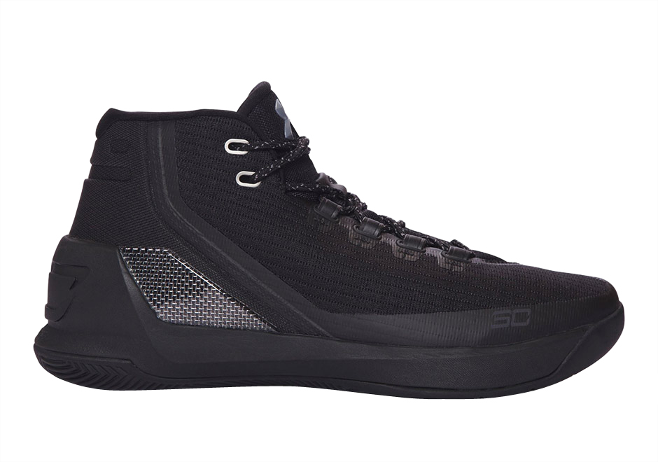 Under Armour Curry 3 Triple Black 1269279-001