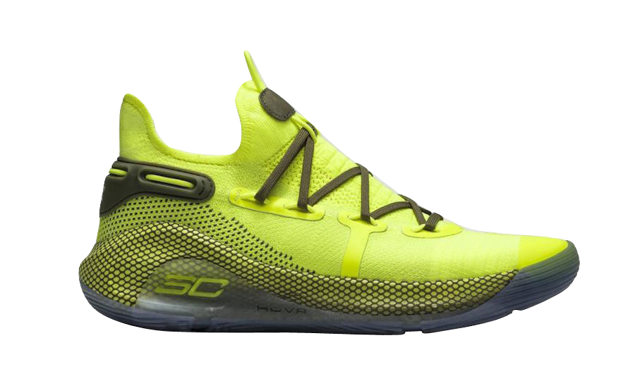 Under Armour Curry 6 Hi Vis Yellow 