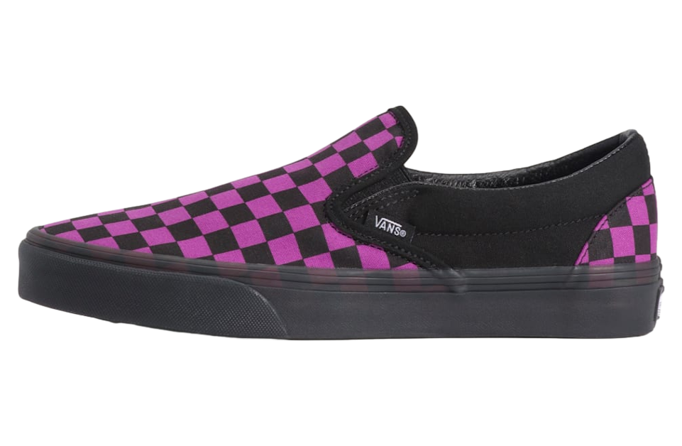 Vans Classic Slip-On Checkerboard Checkerboard Black / Purple