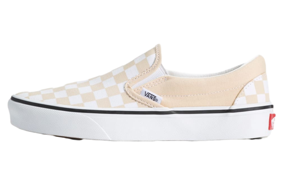 Vans Classic Slip-On Checkerboard Checkerboard Creme Brule Beige