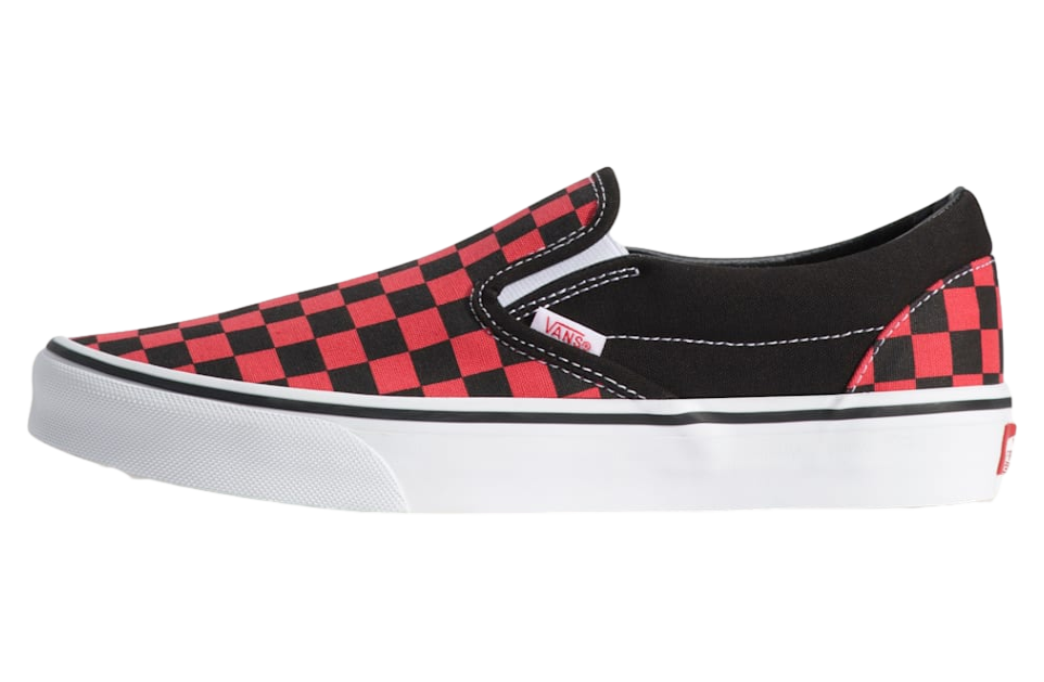 Vans Classic Slip-On Checkerboard Checkerboard Crimson Haze Red