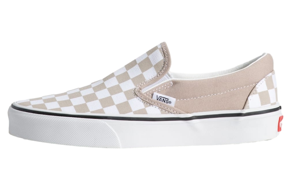 Vans Classic Slip-On Checkerboard Checkerboard Mushroom Brown