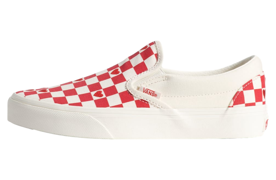 Vans Classic Slip-On Checkerboard Checkerboard Racing Red