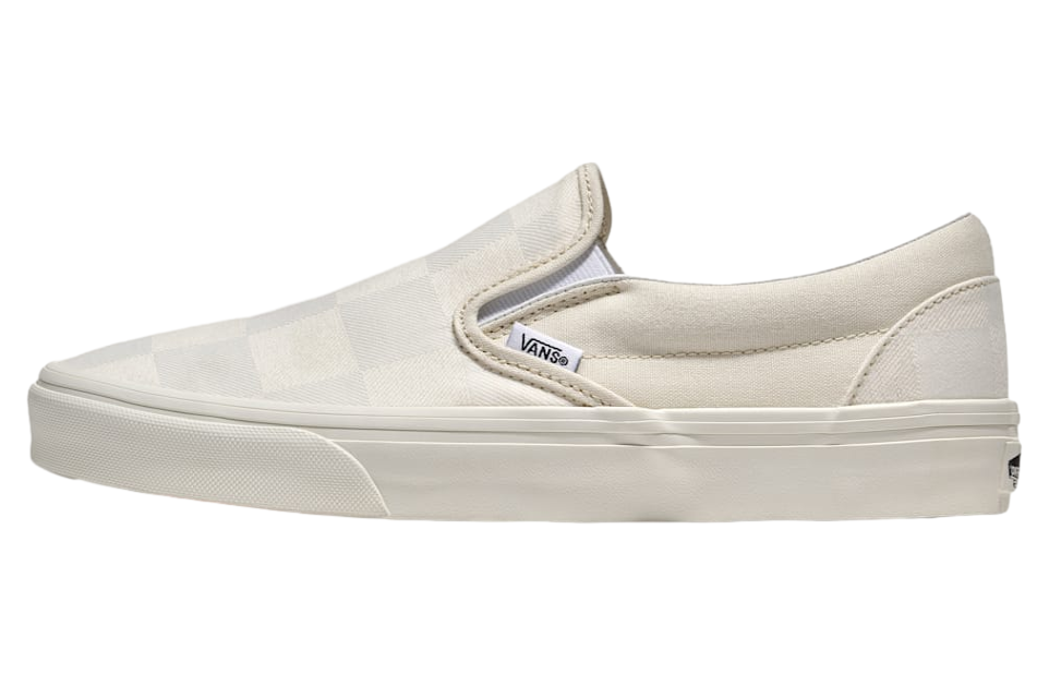 Vans Classic Slip-On Checkerboard Marshamallow White